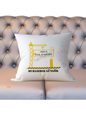 Hediyelen İnşaat Mühendisi Vinç Tasarım Yastık