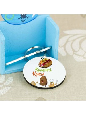 Hediyelen Kumpir Anahtarlık