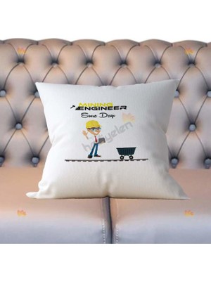 Hediyelen Minning Engineer Yastık