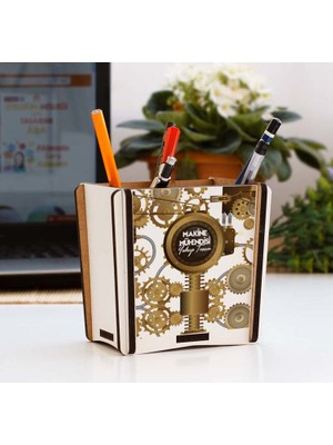 Hediyelen Makine Mühendisi Çark Tasarım Kalemlik