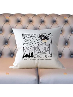 Hediyelen İstanbul Yastık