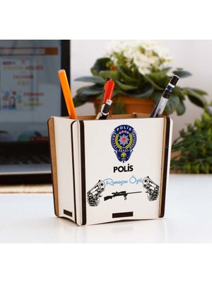 Hediyelen Polis Logolu Kalemlik