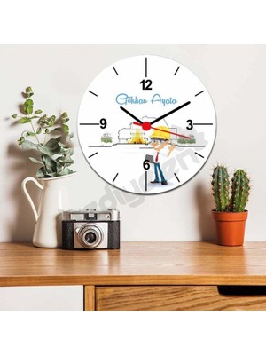 Hediyelen Restöratör Duvar Saati