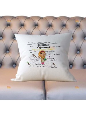 Hediyelen Din Kültürü Öğretmenine Hediye Yastık