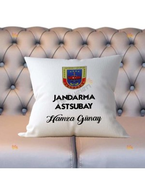 Hediyelen Jandarma Astsubay Yastık