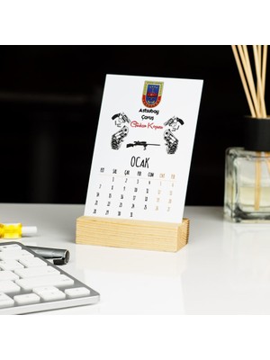 Hediyelen Astsubay Çavuş Masa Takvimi