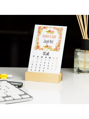 Hediyelen Annelerin En Güzeli Masa Takvimi