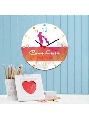 Hediyelen Canım Annem Duvar Saati