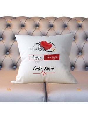 Hediyelen Anjiyo Teknisyeni Yastık