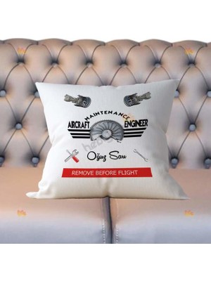 Hediyelen Remove Before Flight Yastık