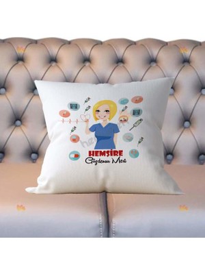 Hediyelen Hemşire Yastık