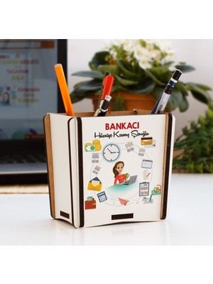 Hediyelen Bankacı Kalemlik