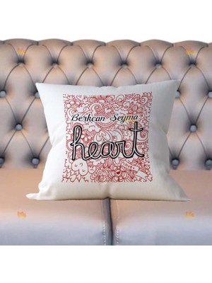 Hediyelen Heart Yastık