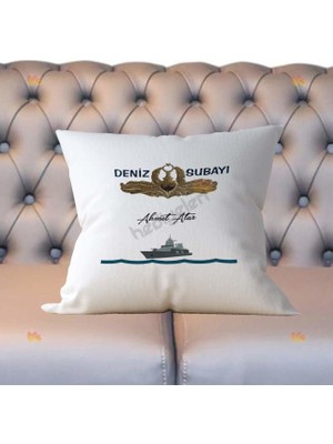 Hediyelen Deniz Subayı Yastık
