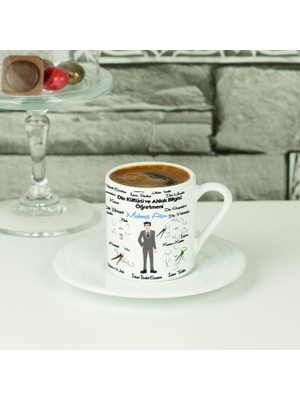 Hediyelen Din Kültürü Ve Ahlak Bilgisi Öğretmenine Hediye Erkek Figür Kahve Fincanı