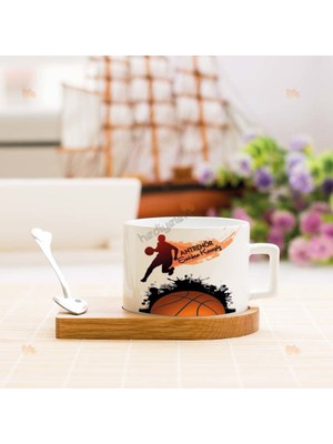 Hediyelen Basketbol Antrenörü Stantlı Fincan