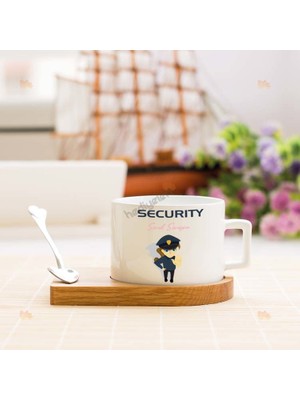Hediyelen Security Stantlı Fincan