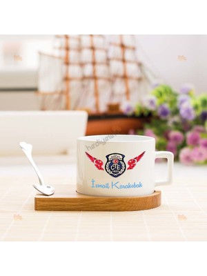 Hediyelen İnfaz Koruma Memuru Logo Stantlı Fincan