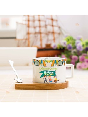 Hediyelen English Teacher Stantlı Fincan