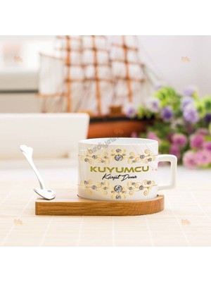 Hediyelen Kuyumcu Stantlı Fincan