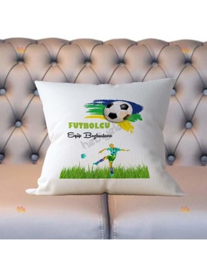 Hediyelen Futbolcu Yastık