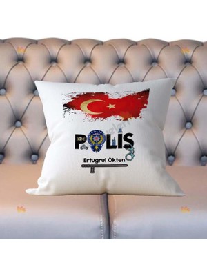 Hediyelen Polis Jop Tasarım Yastık