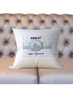 Hediyelen Avukat Laci Tasarım Yastık