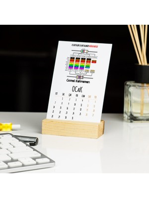 Hediyelen Elektrik Elektronik Mühendisi Masa Takvimi