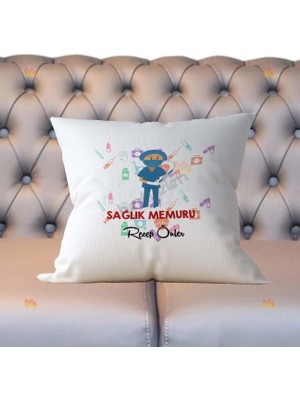 Hediyelen Sağlık Memuru Yastık