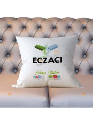 Hediyelen Eczacı İlaç Tasarım Yastık