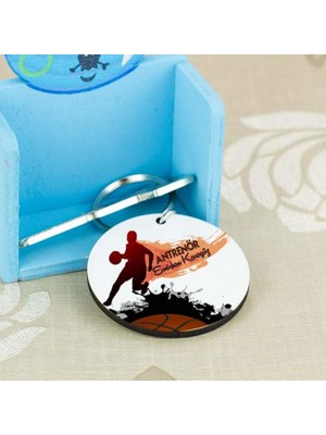 Hediyelen Basketbol Antrenörü Anahtarlık