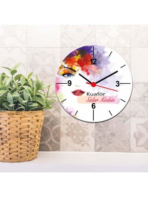 Hediyelen Kuaför Duvar Saati