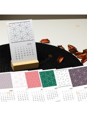 Hediyelen Masa Takvimi Modern Tasarım