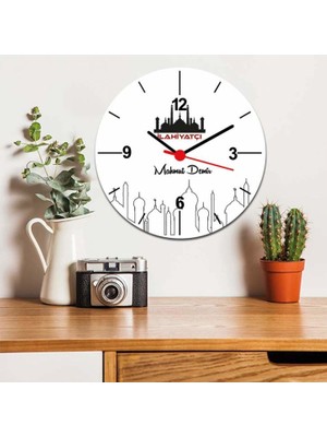 Hediyelen İlahiyatçı Camii Tasarım Duvar Saati