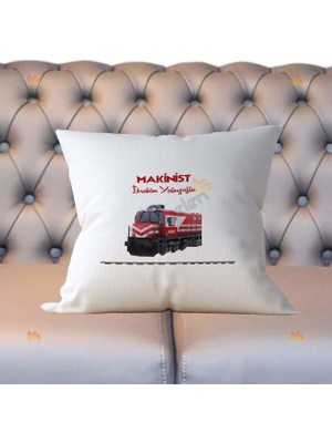 Hediyelen Makinist Yastık