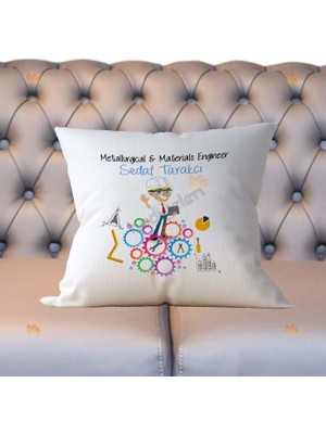 Hediyelen Metallurgical & Materials Engineer Yastık