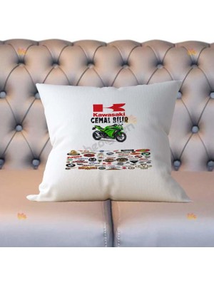 Hediyelen Kawasaki Yastık