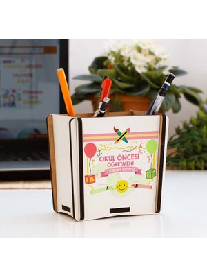 Hediyelen Okul Öncesi Öğretmenine Hediye Kalemlik