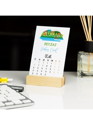 Hediyelen Peyzaj Masa Takvimi