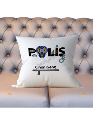 Hediyelen Polis Jop Tasarım Yastık