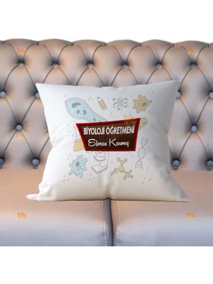 Hediyelen Biyoloji Öğretmeni Yastık