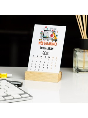 Hediyelen Web Tasarımcı Masa Takvimi