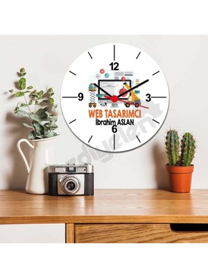 Hediyelen Web Tasarımcı Duvar Saati