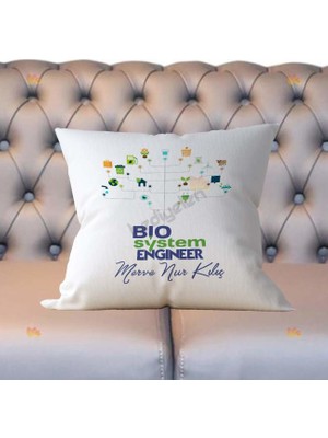 Hediyelen Biosystem Engineer Yastık