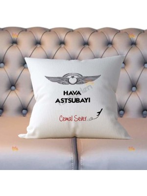 Hediyelen Hava Astsubayı Yastık