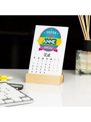Hediyelen Süper Anne Masa Takvimi