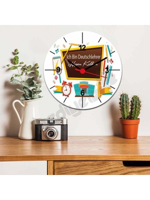 Hediyelen Almanca Öğretmenine Hediye Duvar Saati