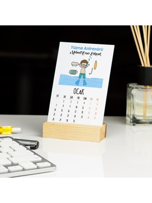 Hediyelen Yüzme Antrenörü Masa Takvimi