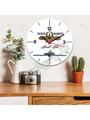 Hediyelen Deniz Subayı Duvar Saati