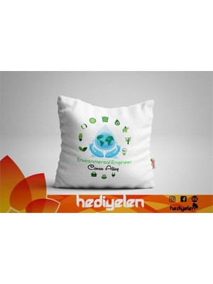 Hediyelen Yastık - Çevre Mühendisi Tasarımlı
